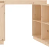 VidaXL Schreibtisch 110x50x75 Cm Massivholz Kiefer