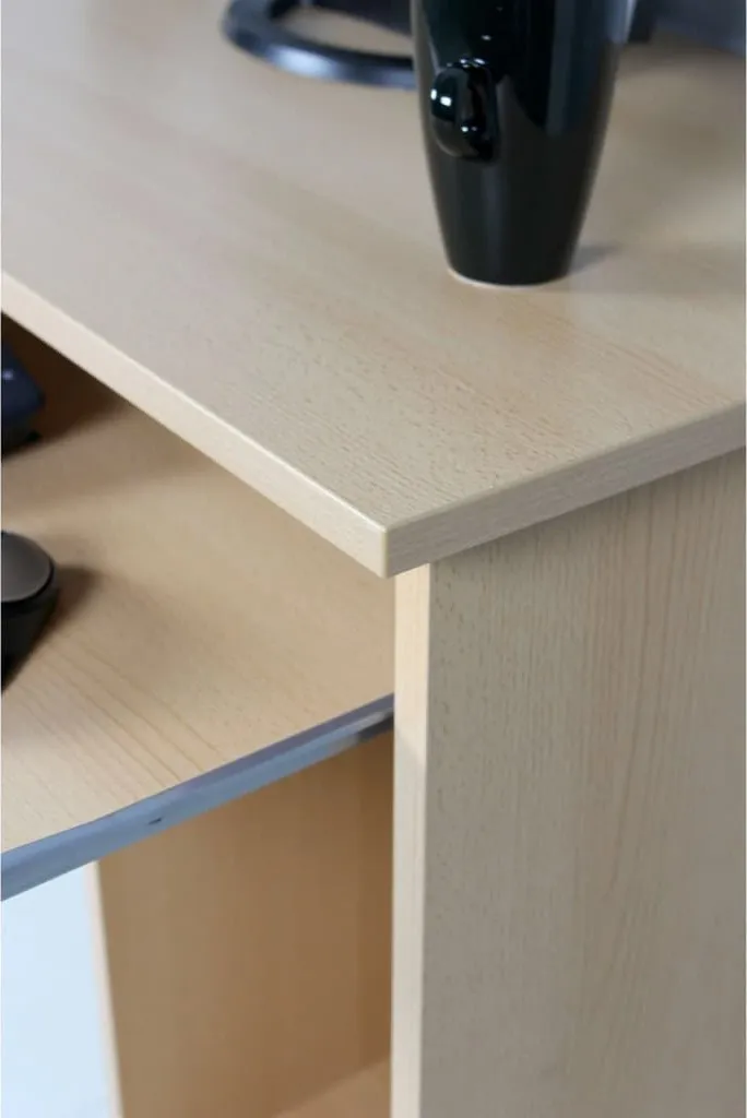 Germania Computertisch Auf Laufrollen In Buche-Nachbildung, 0482-11 – Bild 5