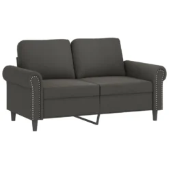 VidaXL 2-Sitzer-Sofa Dunkelgrau 120 Cm Samt