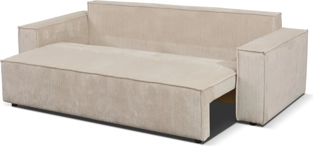 Couch Passio III Mit Schlaffunktion Und Bettkasten 250 Cm Wohnlandschaft Schlafcouch Lieferung Bis In Die Wohnung (Poso 02 - Cappucino) – Bild 4