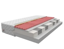 Matratze 180 X 200 Cm ROVIGO 9 Zonen H2/H3 Premium Visco Memory Kaltschaum Schaummatratze Höhe Ca 16 Cm