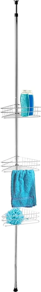 Teleskop-Eckregal Emilie 32,8 X 20,4 X 280 Cm