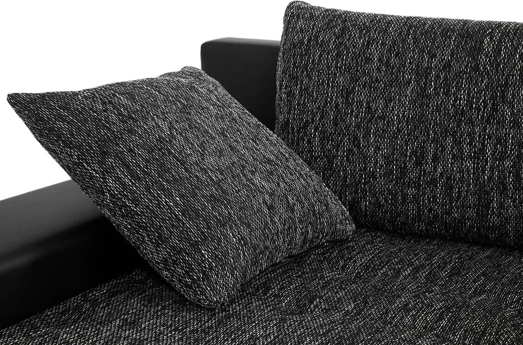 Mirjan24 Ecksofa Caro, U-Form Couch Mit Bettkasten Und Schlaffunktion, Polsterecke, Couchgarnitur Für Wohnzimmer (Soft 011 + Lawa 06) – Bild 8