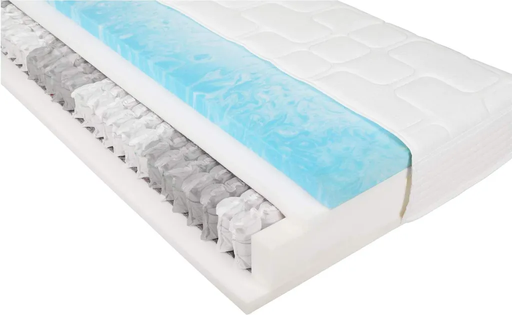 BECO Taschenfederkernmatratze Mona Plus Gel 26 Cm Hoch 7 Zonen, Liegefläche:90 X 200 Cm, Härtegrad:H2=mittelfest – Bild 2