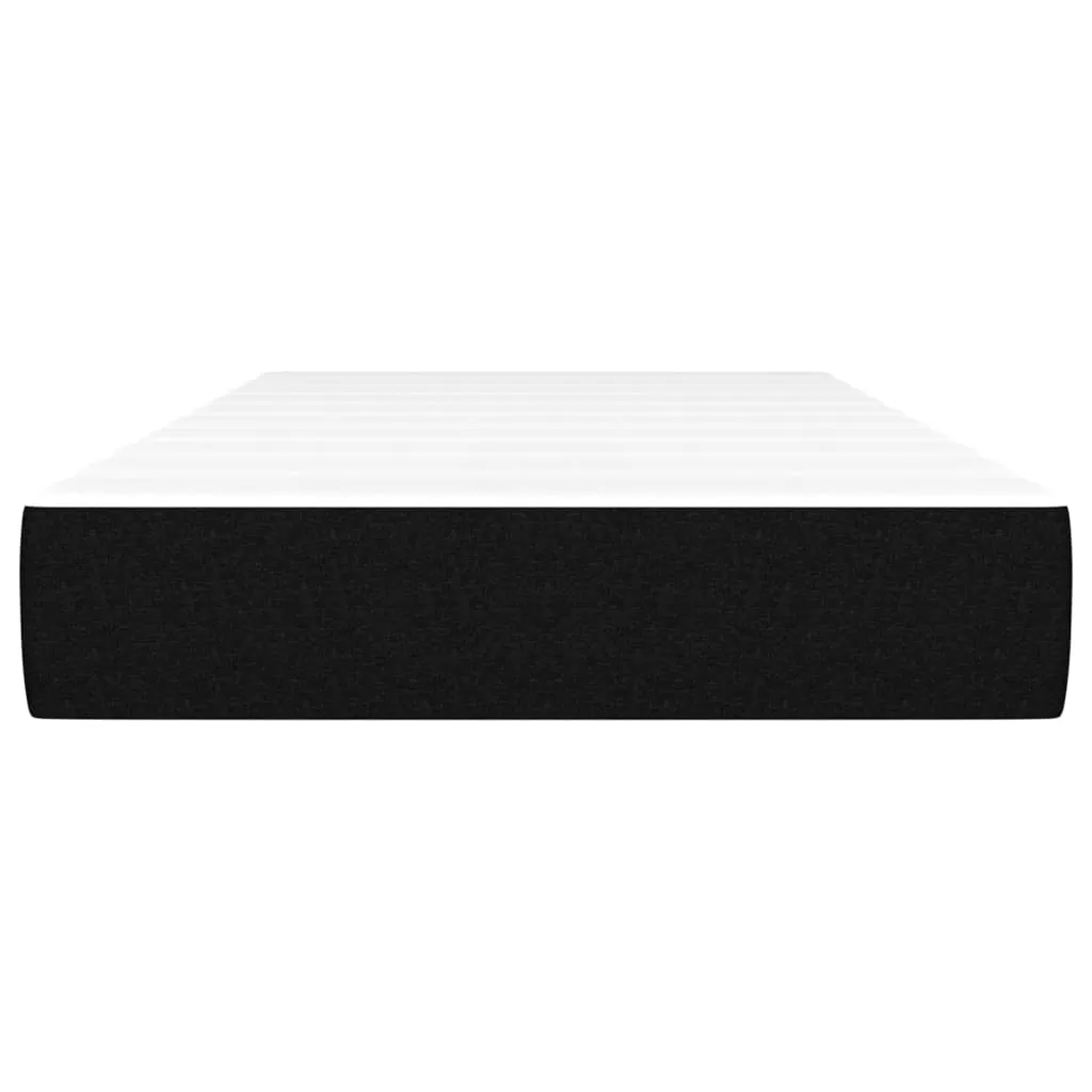 VidaXL Taschenfederkernmatratze Schwarz 90x200x20 Cm Stoff – Bild 3