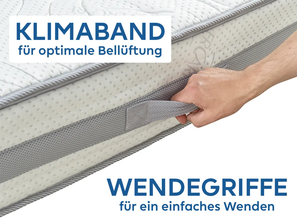 BMM Komfort 23 H4 - Extra Hart 90 X 200 Cm – Bild 2