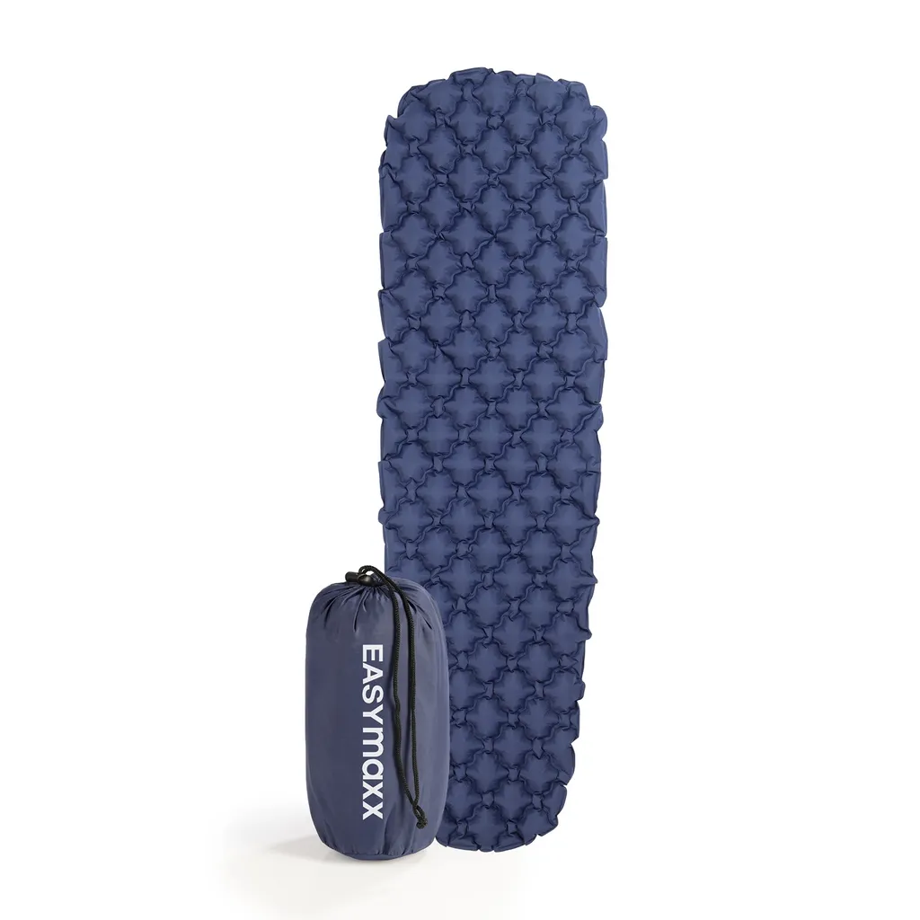 EASYmaxx Luftmatratze Aufblasbar - 190 X 58 X 5,5 Cm - Blau