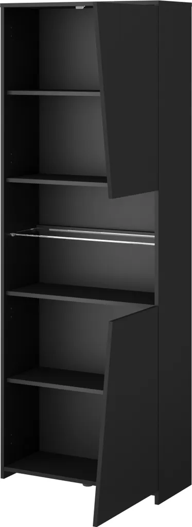 Gamer Set Gaming Parisot 3-tlg. Schreibtisch 152 X 62 Cm + 2x Regal B 67 Cm Schwarz LED Beleuchtung – Bild 7