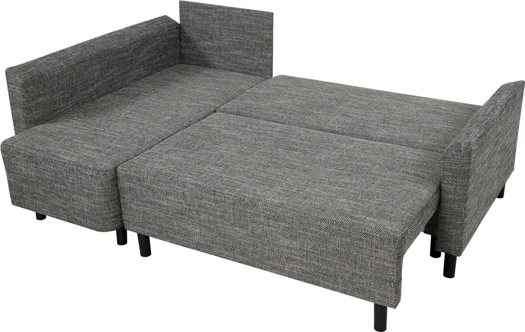 Mirjan24 Ecksofa Brest, L-Form Polsterecke, Eckcouch Mit Bettkasten Und Schlaffunktion, Stilvoll Wohnzimmer (Farbe: Mikrofaza 0027 + Mikrofaza 0015) – Bild 7