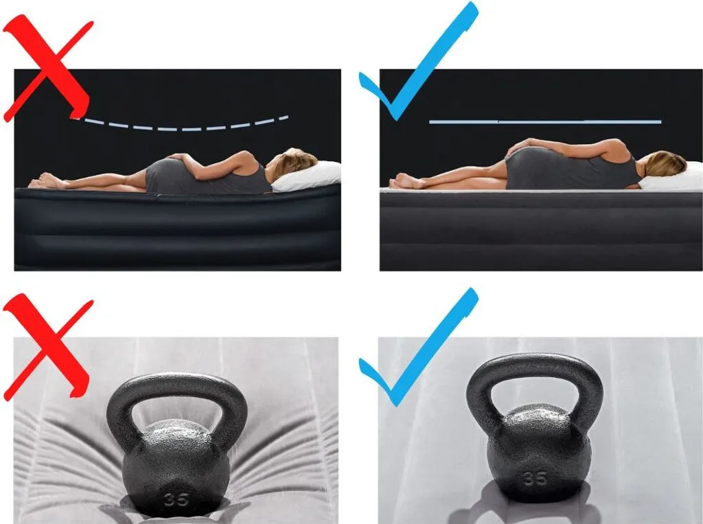 Intex Luftbett King Dura Beam Pillow Rest Classic 183x203x25cm – Bild 7