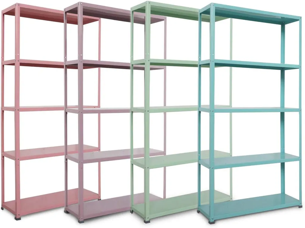 Buntregal Kleur Weißgrün 6019 172 X 90 X 30 Cm