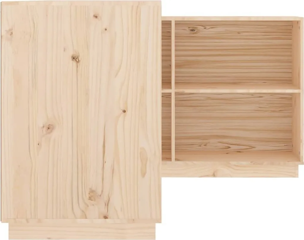 VidaXL Schreibtisch 110x50x75 Cm Massivholz Kiefer – Bild 8