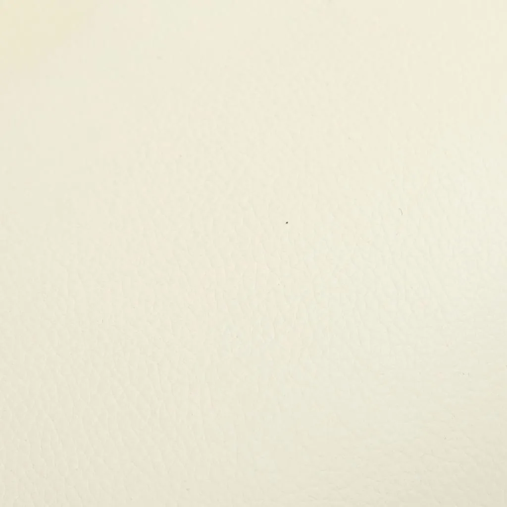 VidaXL Massagesessel Mit Fußhocker Cremeweiß Kunstleder – Bild 9