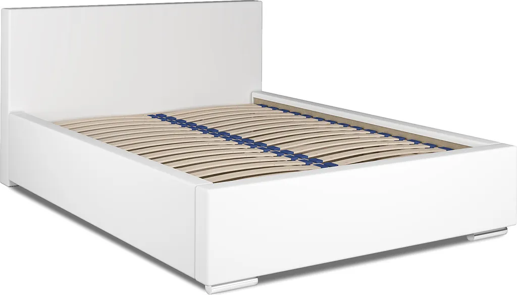 GRAINGOLD Samtbett 120x200 Orlo - Doppelbett Mit Bettkasten - Polsterbett Mit Rückenlehne Und Lattenrost - Hellblau – Bild 5