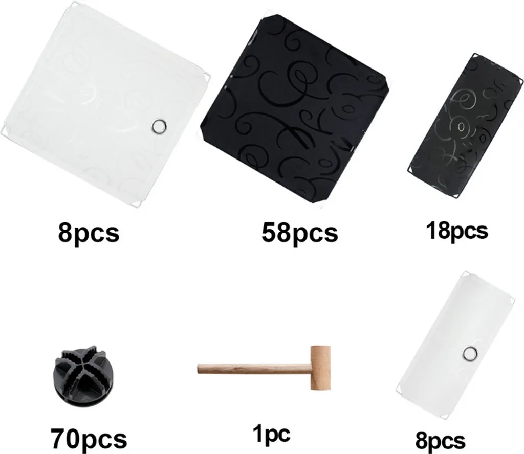 EINFEBEN 16 Wuerfel Schrank Regalsystem Kleiderschraenke Kleiderschrank Kleiderschränke DIY Garderobenschrank Schwarz Kunststoff Aufbewahrung Garderobe Fuer Schlafzimmer Mit Tueren 180 * 142 * 37CM – Bild 2