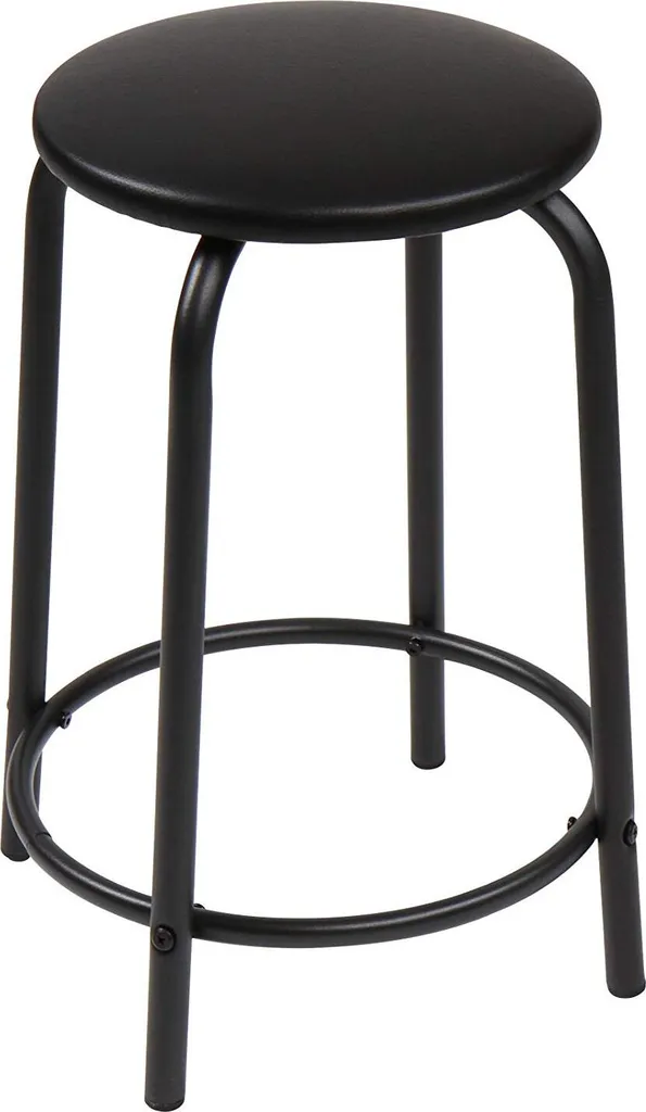 MIADOMODO® Zeichentisch Mit Hocker - Tischplatte Stufenlos Neigbar, 2 Schubladen/Arbeitsflächen, Holzoptik Schwarz - Schreibtisch, Bürotisch, Arbeitstisch, Architektentisch Für Architekten/Architekten – Bild 10