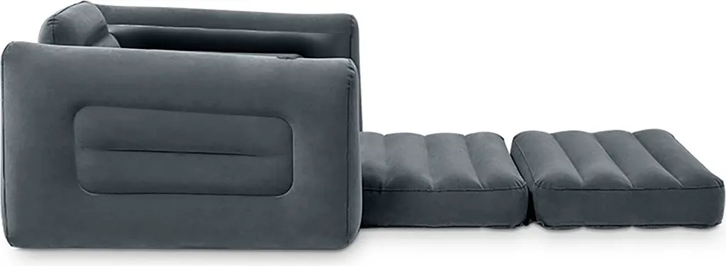 INTEX Ausziehbarer Sessel 117x224x66 Cm Dunkelgrau – Bild 6