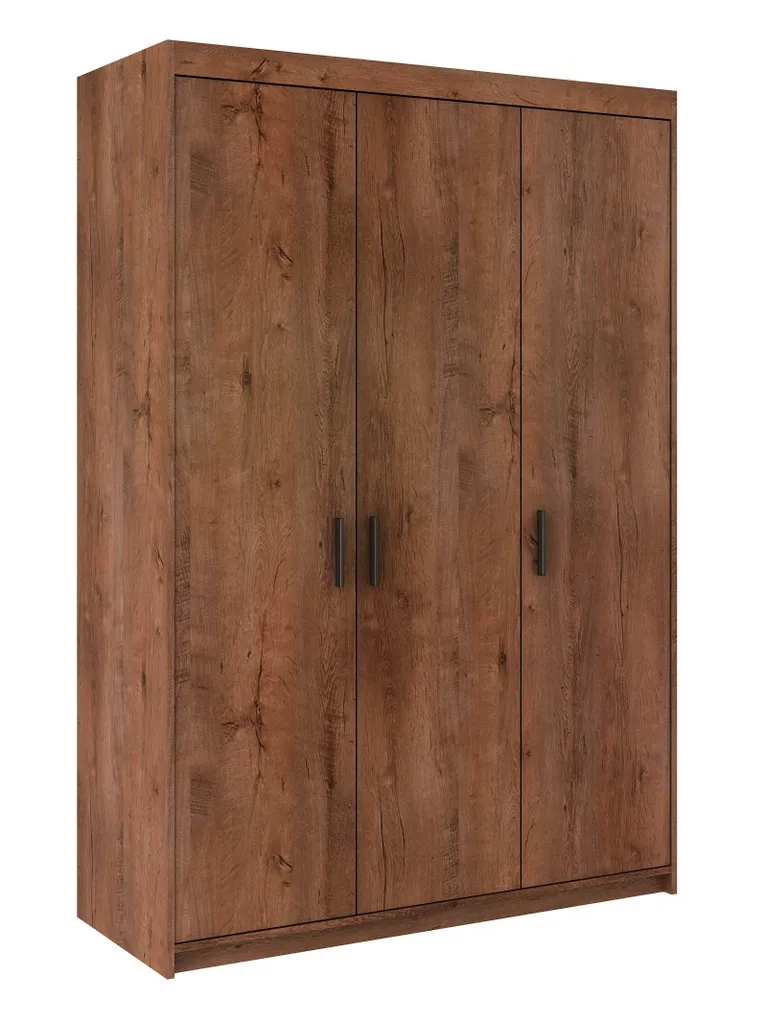 FURNIX Kleiderschrank Eliza 3D B133 X H190,5 X T53 Cm, 3-türig M.Stange Lefkas – Bild 2