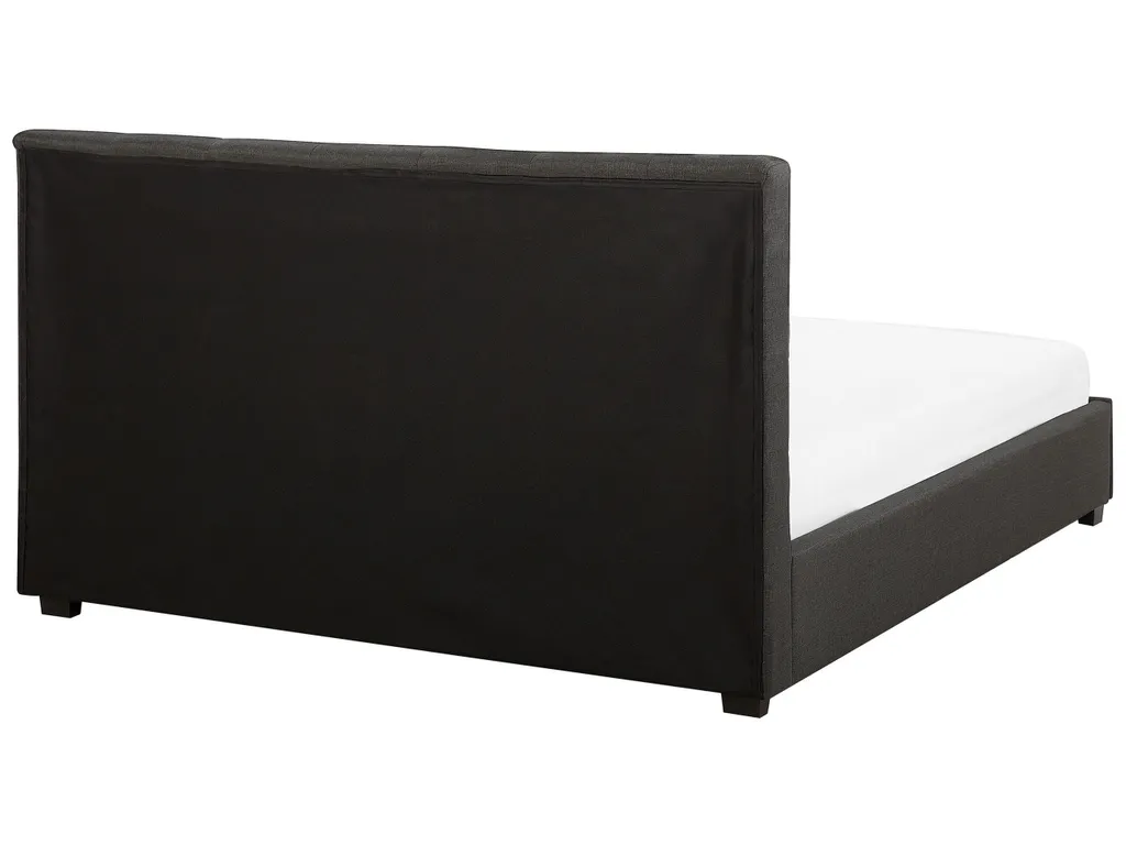 Polsterbett In Dunkelgrau Mit Bettkasten Lattenrost 180 X 200 Cm Modern – Bild 5