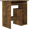 VidaXL Schreibtisch Räuchereiche 80x45x74 Cm Holzwerkstoff