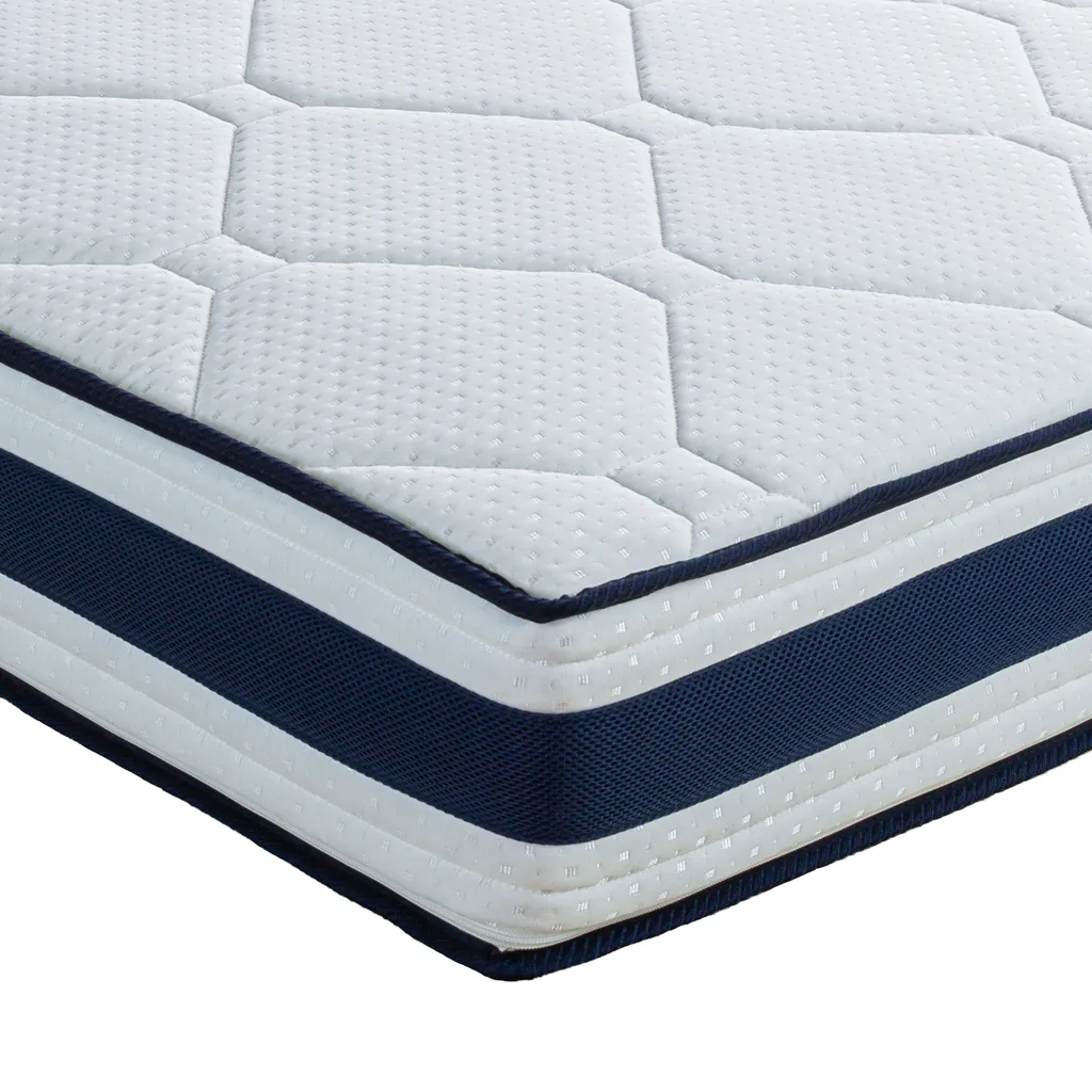 Arensberger Taschen Federkernmatratze 160x200 Cm MARIA - Natur Latex Komfort-Schicht; 19cm Höhe; H4, H3, H2 Misch-Härtegrad - Taschenfederkern-Matratze Mit 7 Zonen – Bild 5