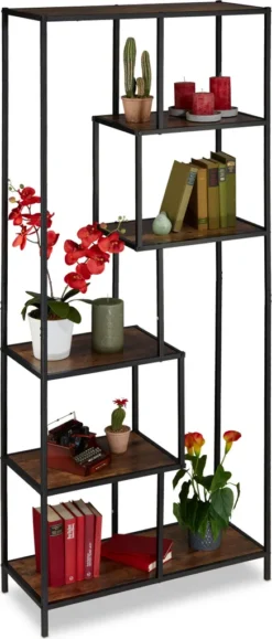 Relaxdays Regal Im Industrial Style