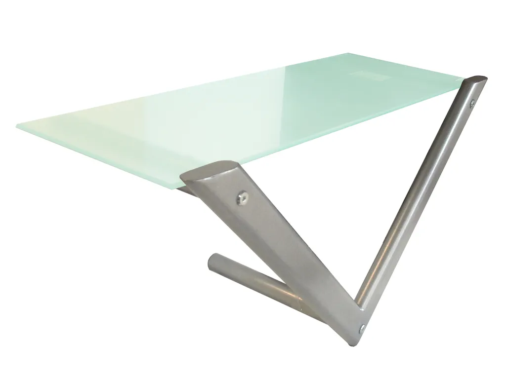 Wandregal Glasregal Metallregal Turbo 70x25x34 Cm