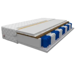Matratze 140 X 200 Cm VITORIA 7 Zonen H3 Premium Taschenfederkern Mit Kokos Höhe Ca 17 Cm