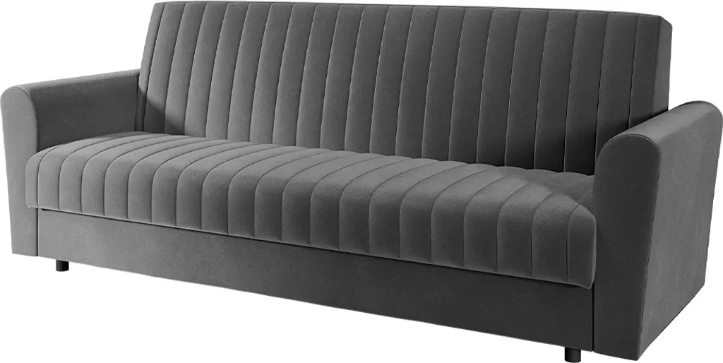 Mirjan24 Schlafsofa Molly, Stilvoll Polstersofa Mit Bettkasten Und Schlaffunktion, Wohnzimmer Möbel (Farbe: Kronos 22)