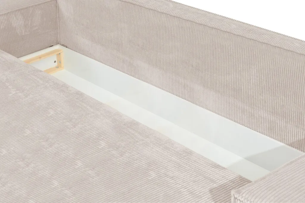 Couch Passio III Mit Schlaffunktion Und Bettkasten 250 Cm Wohnlandschaft Schlafcouch Lieferung Bis In Die Wohnung (Poso 02 - Cappucino) – Bild 6