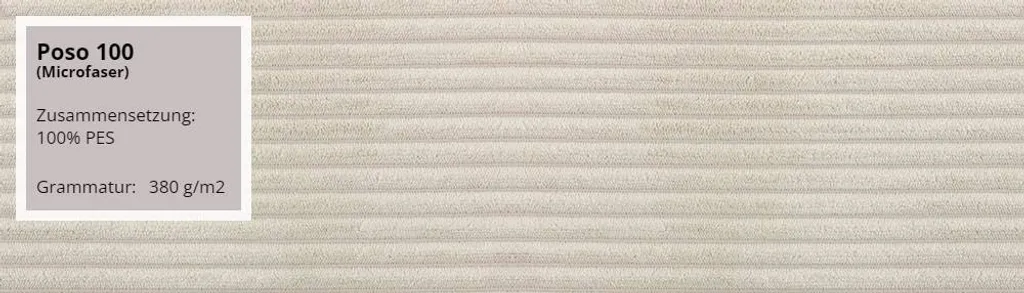 Mirjan24 Ecksofa Malwi Cord Mit Bettkasten Und Schlaffunktion, Elegante Couch, Polsterecke (Farbe: Poso 100, Seite: Rechts) – Bild 4