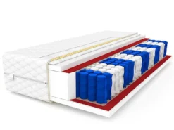 MATRATZE 90x200cm METIS H3 Taschenfederkern MEMO 17cm 9 Zonen Premium Max