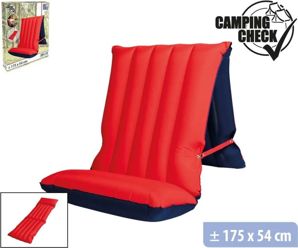 Happy People Sport Sitz- & Liegematratze, 175 X 54 Cm, Mit Mikrofaserbeschichtung & Klappfunktion Luftmatratzen Luftmatratzen – Bild 13