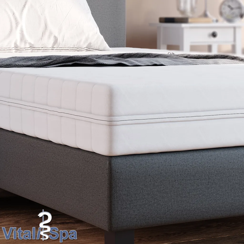 VitaliSpa Calma Comfort Plus Premium Marken Kaltschaum 7 Zonen Schaum Matratze 140x200 H2 – Bild 11