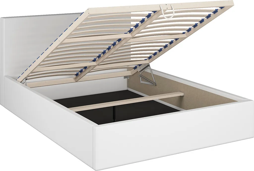 GRAINGOLD Samtbett 120x200 Orlo - Doppelbett Mit Bettkasten - Polsterbett Mit Rückenlehne Und Lattenrost - Hellblau – Bild 4