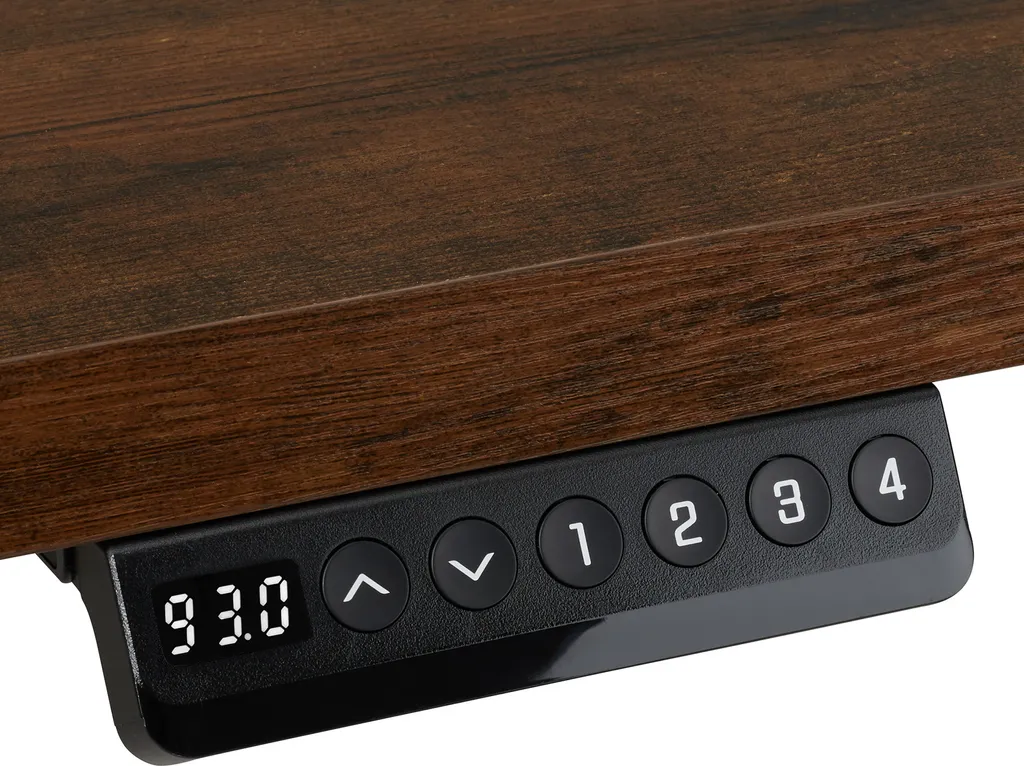 Tectake Tischgestell Twain Höhenverstellbar 110-168x60x60-125cm - Weiß – Bild 9