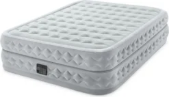 Intex 64490 Supreme Air Flow Doppelmatratze 152x203x51cmBreite (cm): 152, Färbung: Grau, EAN: 6941057418490, Matratzengröße: Doppelmatratze