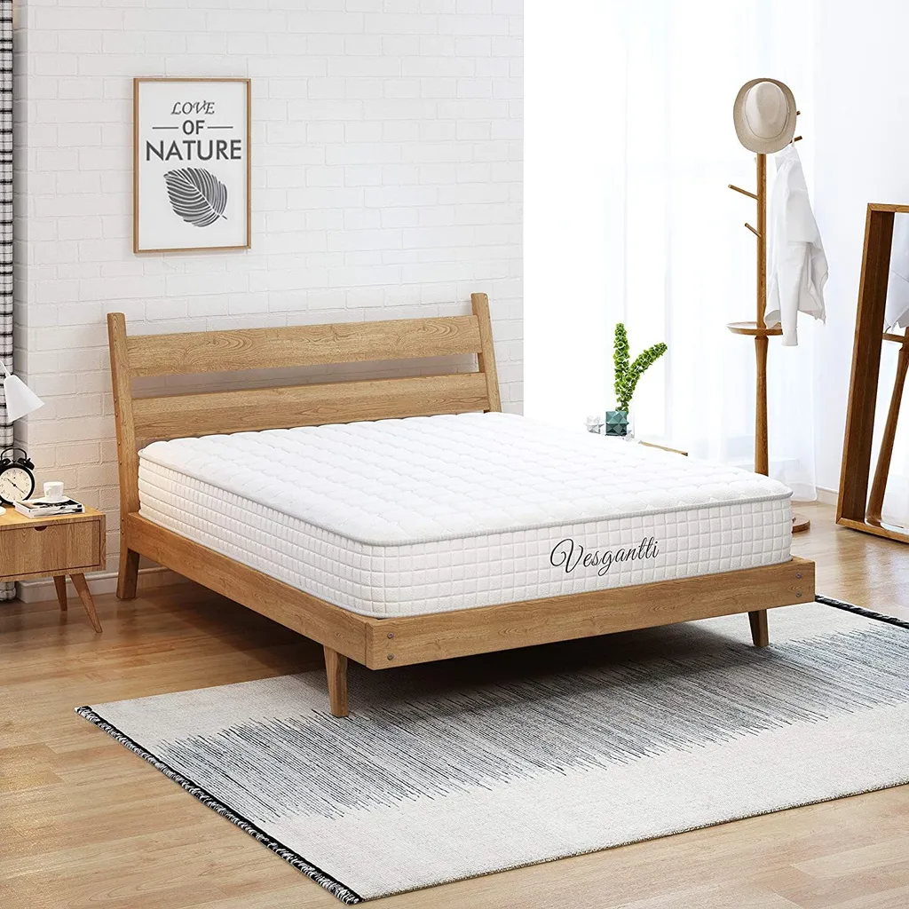 Vesgantti Matratze 140x200 7-Zonen Federkernmatratze Mittelfeste Orthopädischem Taschenfederkernmatratze (H3, Tight-top 24cm) – Bild 7