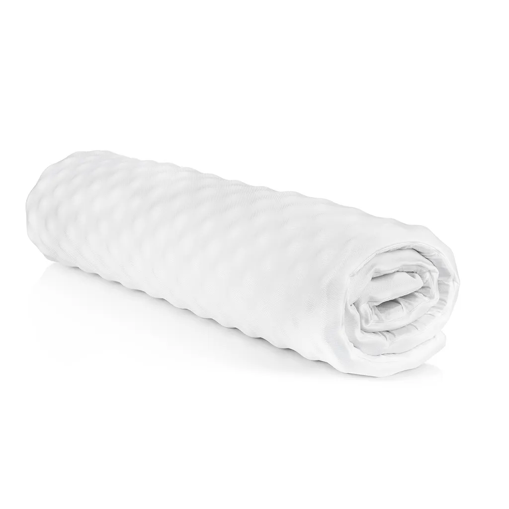 MAXXMEE Matratzen-Topper Cool-Touch - 140x200 Cm - Weiß Matratzen Topper Auflage Schoner Bezug Schutz Memory Schaum Kühlend 140 X 200 – Bild 4