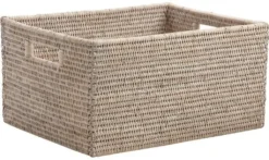Aubry Gaspard CRA 2994, Rattan, Korb, 380 Mm, 300 Mm, 200 Mm, 1,33 Kg