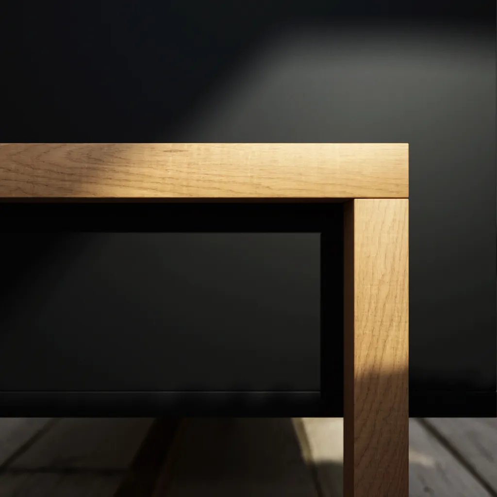 Wandregal Skien In Schwarz Und Buche Massiv Bücherregal Skandinavisch 80 X 24 Cm – Bild 4