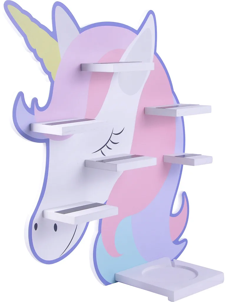 MyToys COLLECTION Möbel Regal Für Die Hörspielbox Von BE IMEX, Einhorn Wandregale Einhörner Wandregale Wandregal Toniregal Passend Für Passend Für Tonie-Regal Tonie Regal Wandboard Regalboten Wanddekoregal Wandregale Bord Bücherbord Bücherbrett Bücherwand Büchergestell Wandab... – Bild 2