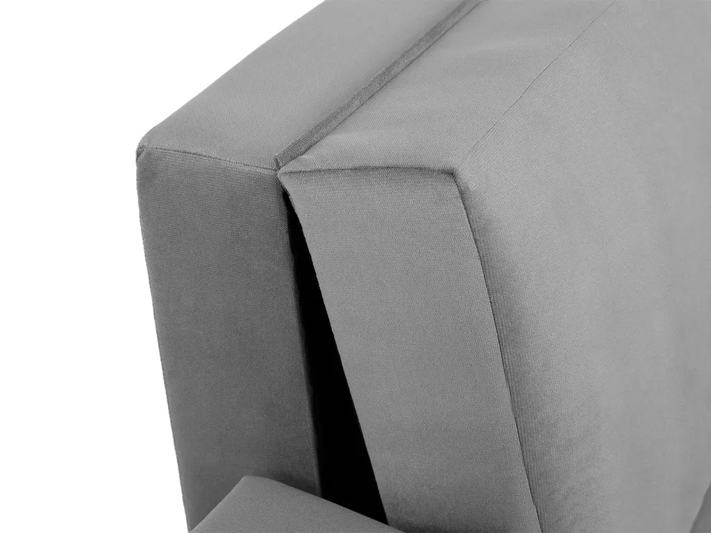 Mirjan24 Schlafsofa Viva Soft III, Stilvoll Polstersofa, Polstersofa Mit Schlaffunktion Und Bettkasten (Farbe: Mono 244 + Sorriso 4) – Bild 7