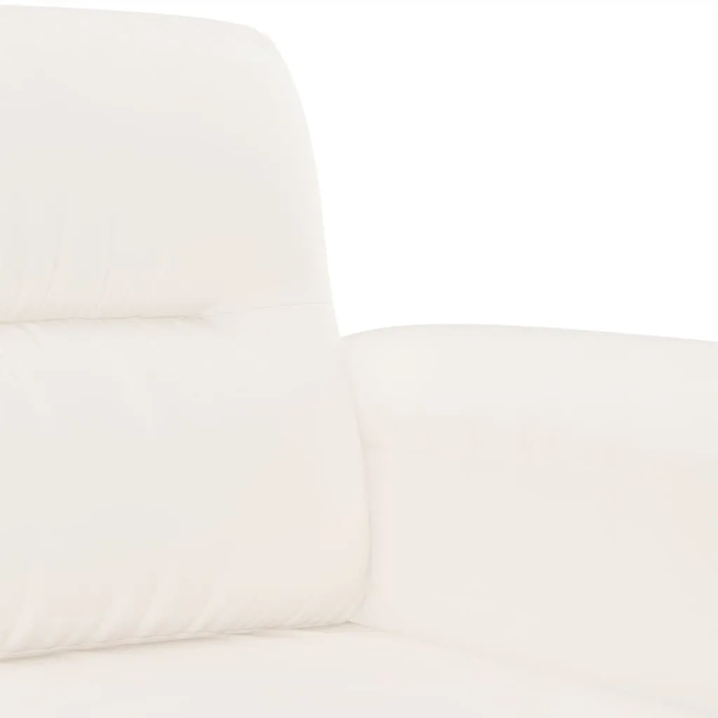VidaXL 1-Sitzer-Sofa Beige 60 Cm Mikrofasergewebe – Bild 6