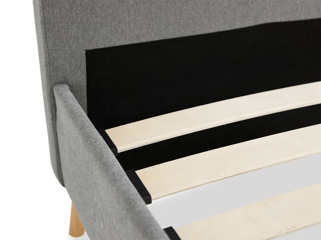 Mirjan24 Polsterbett Loham 160x200, Schlafzimmer, Doppelbett Mit Lattenrost, Stilvoll Bett (Farbe: CF0007-12) – Bild 9