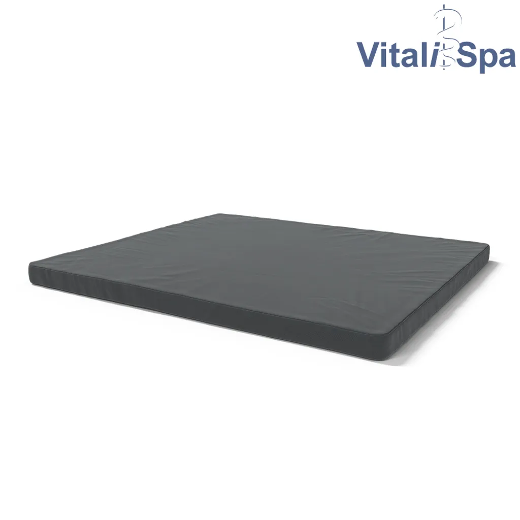 VitaliSpa Kindermatratze Teddy Grau 101 X 90 X 5 Cm Polyester – Bild 2