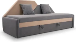 MODERN Schlafsofa Sofa Schlaffunktion MAMBA SHAGGY 25+21