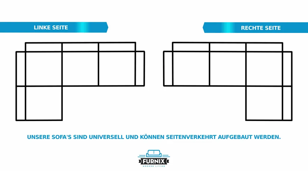 FURNIX Ecksofa CALVANI- Schlaffunktion, Bettkasten Und Kissen, Eckcouch In L-Form Enjoy 25 – Bild 10