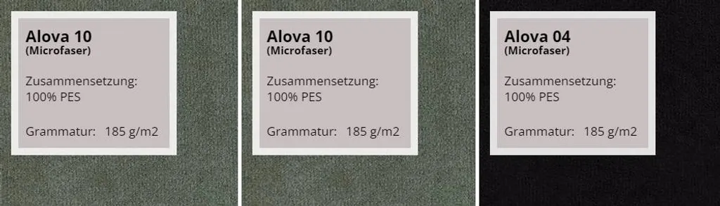 Mirjan24 Ecksofa Brick, Eckcouch Mit Schlaffunktion Und Bettkasten, Freistehendes 4 Sitzer Polstersofa (Farbe: Alova 10 + Alova 04) – Bild 5