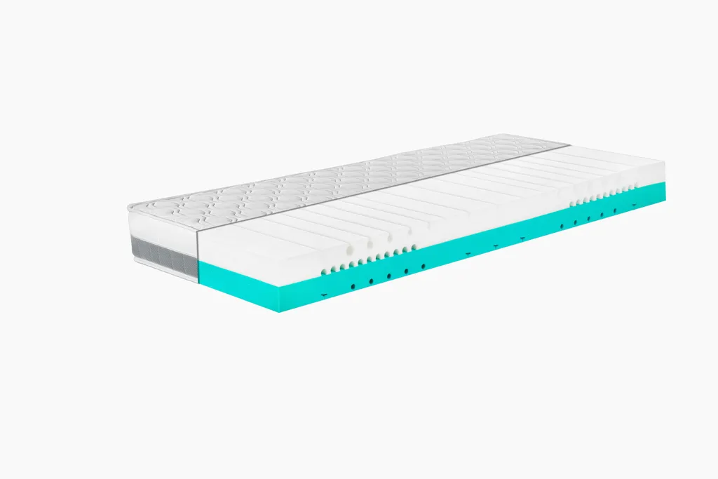 Relaxsan Duo-Matratze 90 X 200 Cm | H4-H5 | Höhe 18 Cm | Atmungsaktive 2 Schaummatratze | 4-Griff-Wendematratze Mit Unterschiedlichem Liegegrad